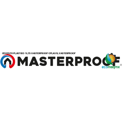 CEMENTO PLASTICO 1 LTS MASTERPROOF CPLAS1L MASTERPROOF