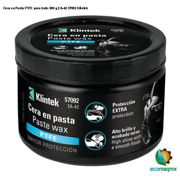 Cera en Pasta PTFE para Auto 500 g,EA-42 57092 Klintek