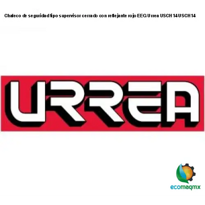 Chaleco de seguridad tipo supervisor cerrado con reflejante