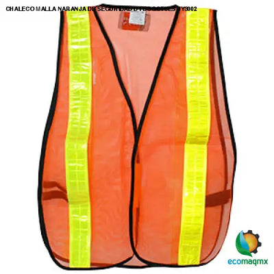 CHALECO MALLA NARANJA DE SEGURIDAD D1 DOGOTULS JY3002