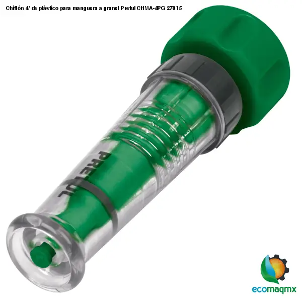 Chiflón 4’ de plástico para manguera a granel Pretul
