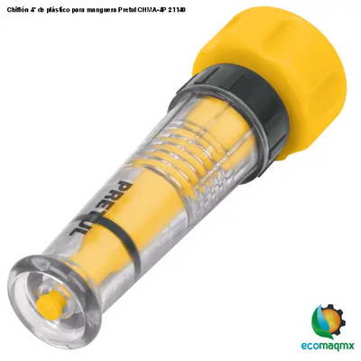 Chiflón 4’ de plástico para manguera Pretul CHMA-4P 21140