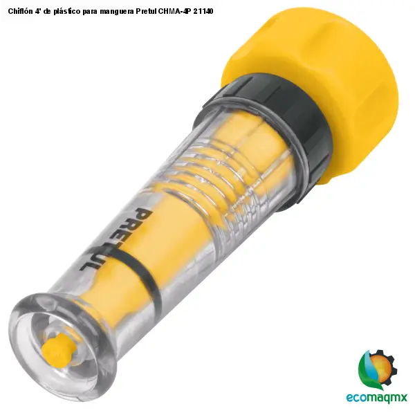 Chiflón 4’ de plástico para manguera Pretul CHMA-4P 21140