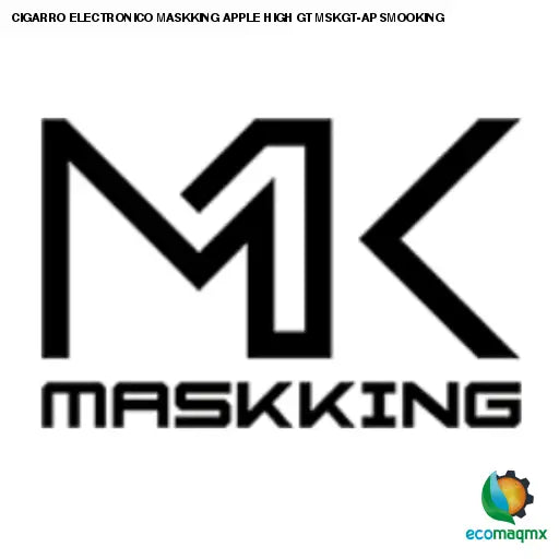 CIGARRO ELECTRONICO MASKKING APPLE HIGH GT MSKGT-AP SMOOKING