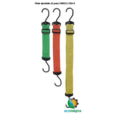 Cinta ajustable (3 pzas) MIKELS CBJ-3