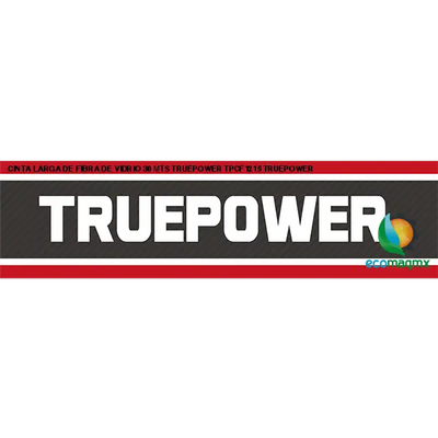 CINTA LARGA DE FIBRA DE VIDRIO 30 MTS TRUEPOWER TPCF1215