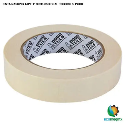 CINTA MASKING TAPE 1 50mts USO GRAL DOGOTULS IP2003