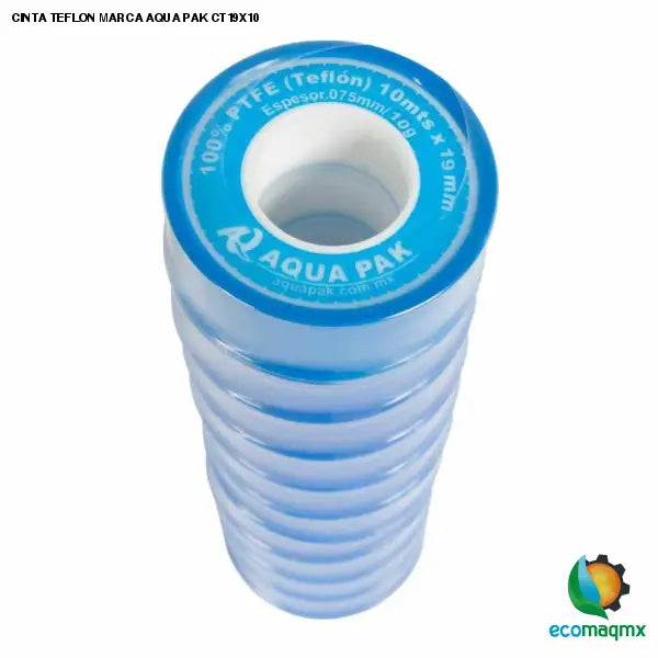 CINTA TEFLON MARCA AQUA PAK CT19X10