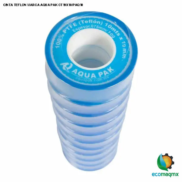 CINTA TEFLON MARCA AQUA PAK CT19X10/PAQ10