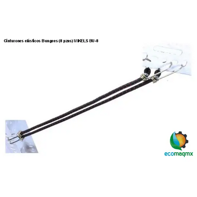 Cinturones elásticos Bungees (8 pzas) MIKELS BU-8