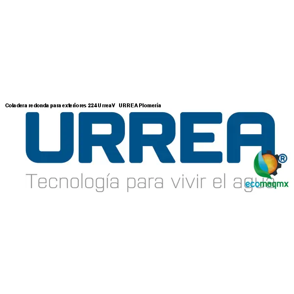 Coladera redonda para exteriores 224 UrreaV URREA Plomería