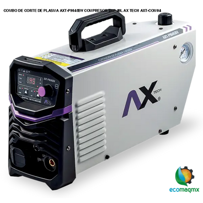 COMBO DE CORTE DE PLASMA AXT-P9045BV COMPRESOR 2HP 40L AX