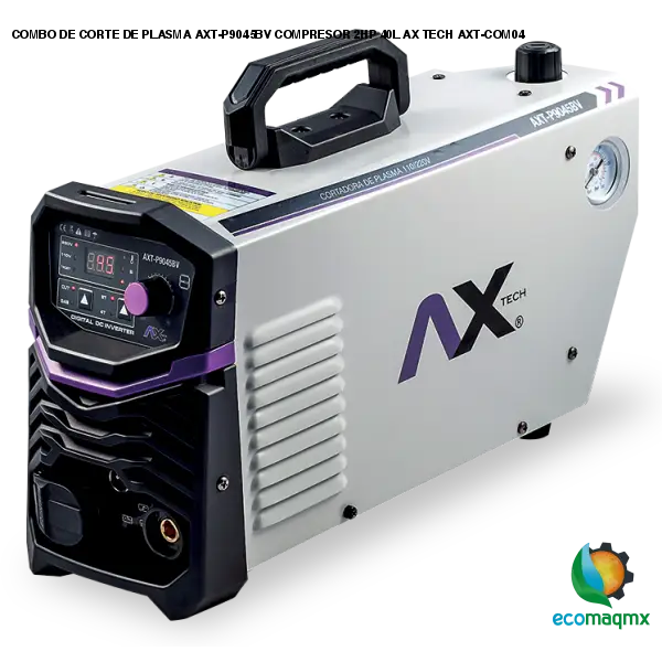 COMBO DE CORTE DE PLASMA AXT-P9045BV COMPRESOR 2HP 40L AX