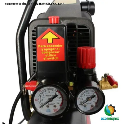 Compresor de aire 1.5 HP (12 lts) MIKELS CA-1.5HP