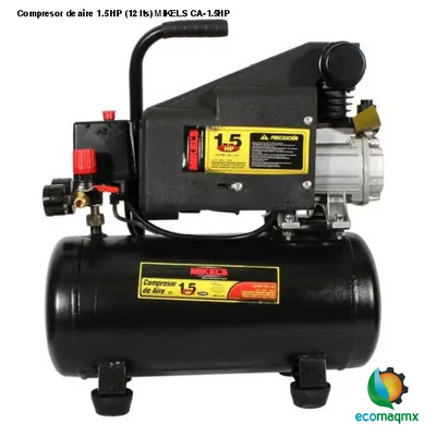Compresor de aire 1.5 HP (12 lts) MIKELS CA-1.5HP