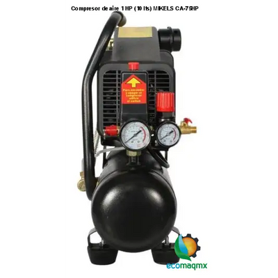 Compresor de aire 1 HP (10 lts) MIKELS CA-75HP