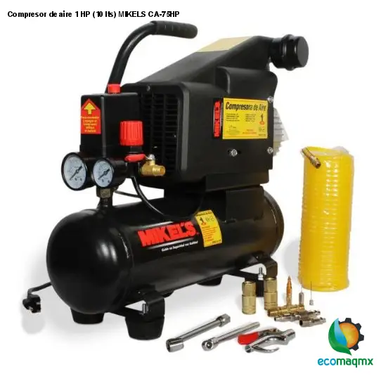 Compresor de aire 1 HP (10 lts) MIKELS CA-75HP