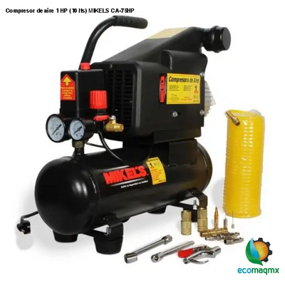 Compresor de aire 1 HP (10 lts) MIKELS CA-75HP