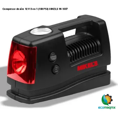 Compresor de aire, 12 V, 3 en 1 (150 PSI) MIKELS W-1557