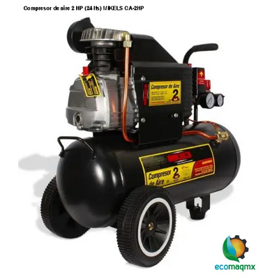 Compresor de aire 2 HP (24 lts) MIKELS CA-2HP