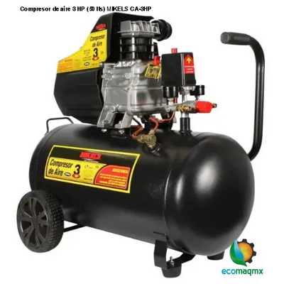 Compresor de aire 3 HP (50 lts) MIKELS CA-3HP