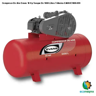 Compresor De Aire Evans 10 Hp Tanque De 1000 Litros