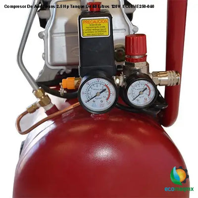 Compresor De Aire Evans 2.5 Hp Tanque De 40 Litros 120V