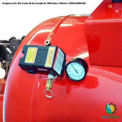Compresor De Aire Evans 20 Hp Tanque De 1000 Litros