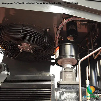 Compresor De Tornillo Industrial Evans 10 hp Trifasico 220v