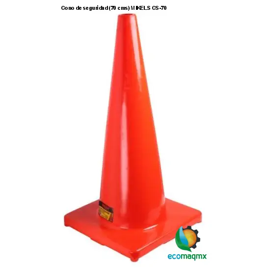 Cono de seguridad (70 cms) MIKELS CS-70