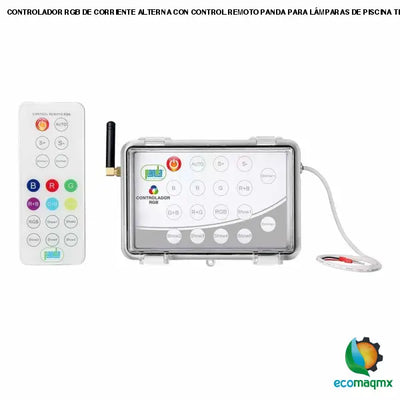 CONTROLADOR RGB DE CORRIENTE ALTERNA CON CONTROL REMOTO