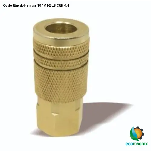 Ecomaqmx - Cople Rápido Hembra 1/4’ MIKELS CRH-1/4 | Ecomaqmx/ Ecomaq ...