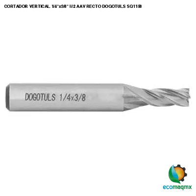 CORTADOR VERTICAL 1/4x3/8 M2 AAV RECTO DOGOTULS SQ1158