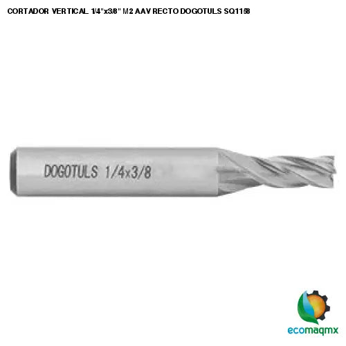 CORTADOR VERTICAL 1/4x3/8 M2 AAV RECTO DOGOTULS SQ1158