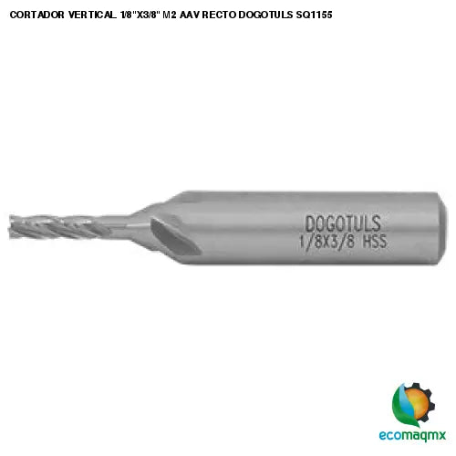 CORTADOR VERTICAL 1/8X3/8 M2 AAV RECTO DOGOTULS SQ1155