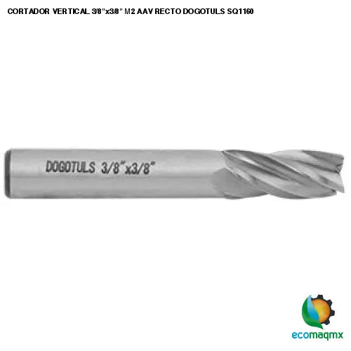 CORTADOR VERTICAL 3/8x3/8 M2 AAV RECTO DOGOTULS SQ1160