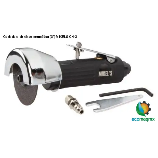 Cortadora de disco neumática (3”) MIKELS CN-3