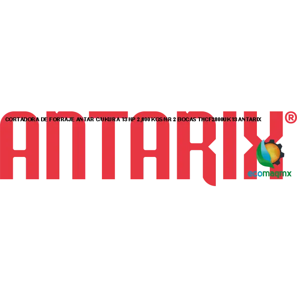 CORTADORA DE FORRAJE ANTAR C/UKURA 13 HP 2,800 KGS/HR 2 BOCAS THCF2800UK13 ANTARIX