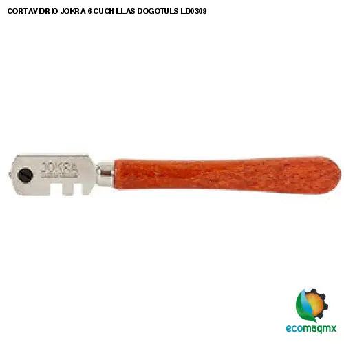 CORTAVIDRIO JOKRA 6 CUCHILLAS DOGOTULS LD0309
