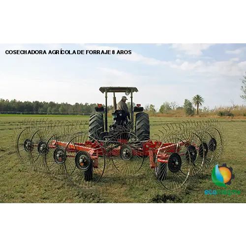 COSECHADORA AGRÍCOLA DE FORRAJE 8 AROS