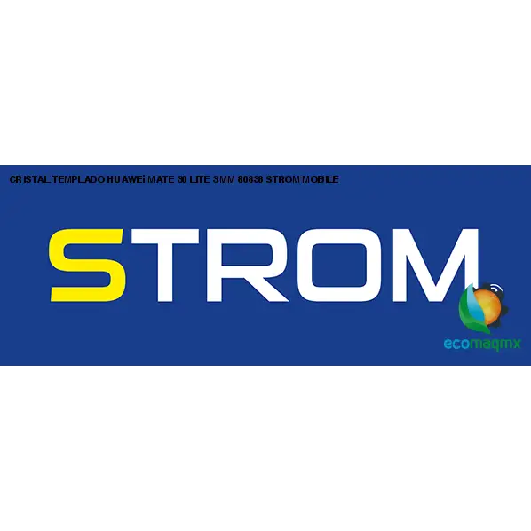 CRISTAL TEMPLADO HUAWEi MATE 30 LITE 3 MM 80838 STROM MOBILE