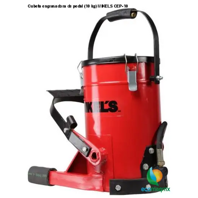 Cubeta engrasadora de pedal (10 kg) MIKELS CEP-10