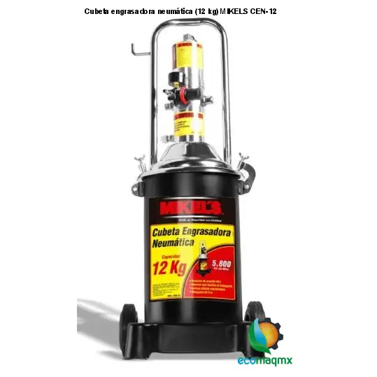 Cubeta engrasadora neumática (12 kg) MIKELS CEN-12