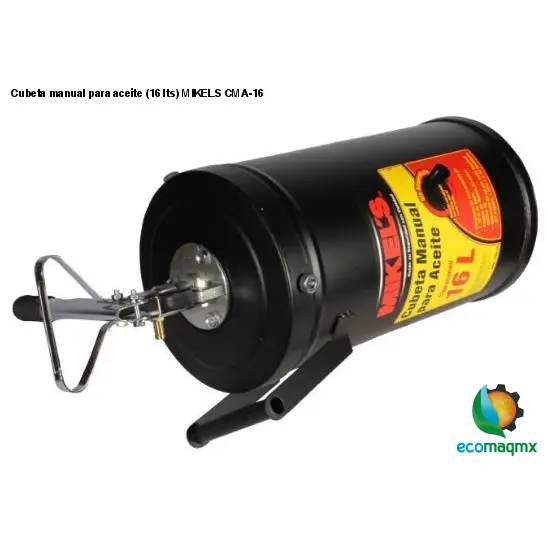 Cubeta manual para aceite (16 lts) MIKELS CMA-16