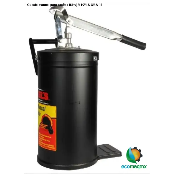 Cubeta manual para aceite (16 lts) MIKELS CMA-16