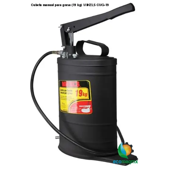 Cubeta manual para grasa (19 kg)  MIKELS CMG-19