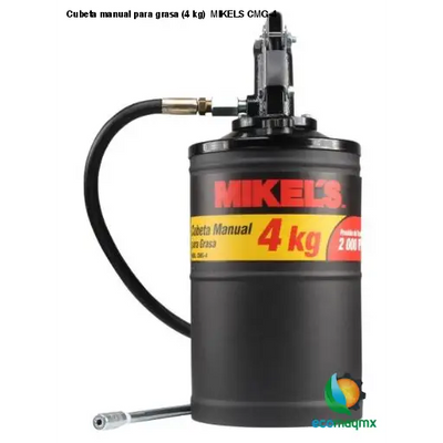 Cubeta manual para grasa (4 kg)  MIKELS CMG-4