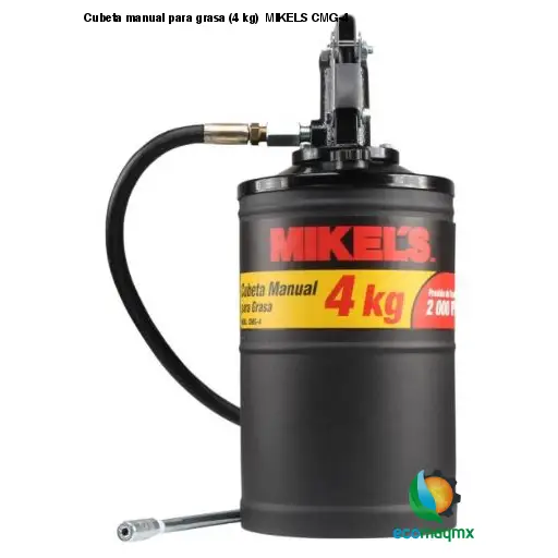 Cubeta manual para grasa (4 kg)  MIKELS CMG-4