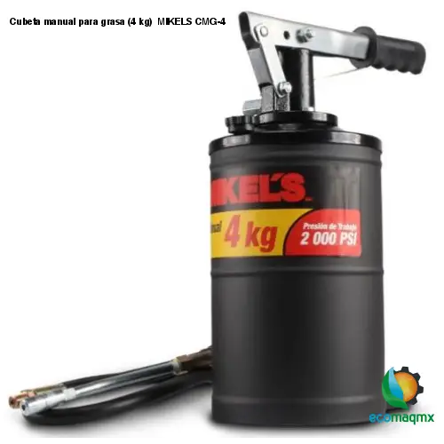 Cubeta manual para grasa (4 kg)  MIKELS CMG-4