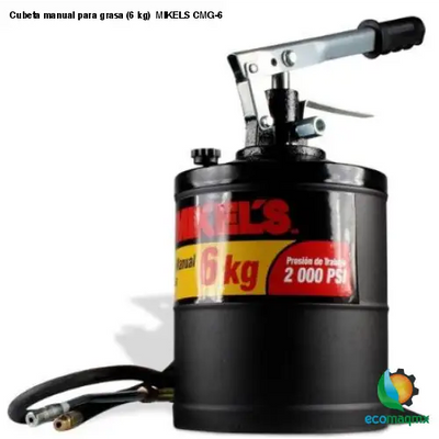 Cubeta manual para grasa (6 kg)  MIKELS CMG-6